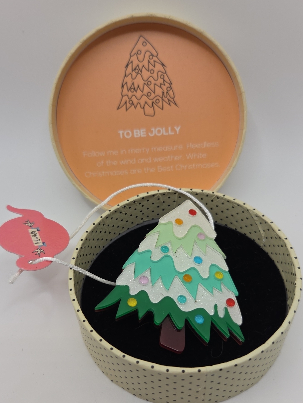 Erstwilder To Be Jolly Brooch